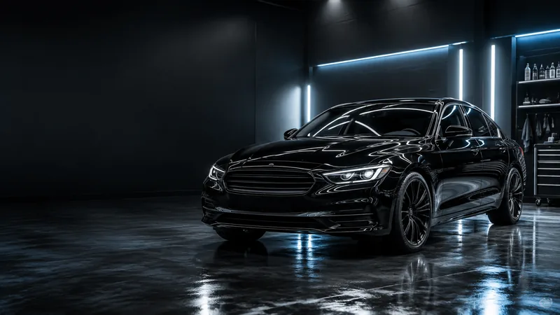 Concepto web para servicio de auto detailing